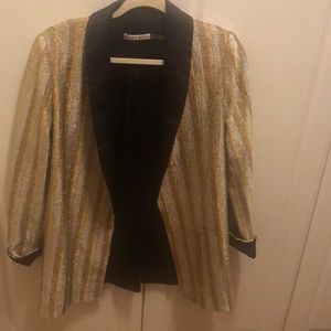 Alice and Olivia beaded tux jacket